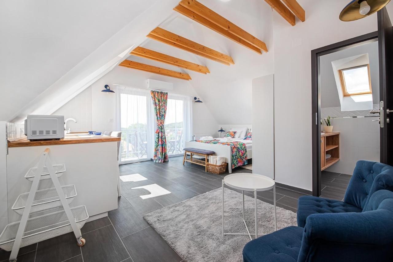 Ferienwohnung Papoula Vendeghaz Tihany Exterior foto