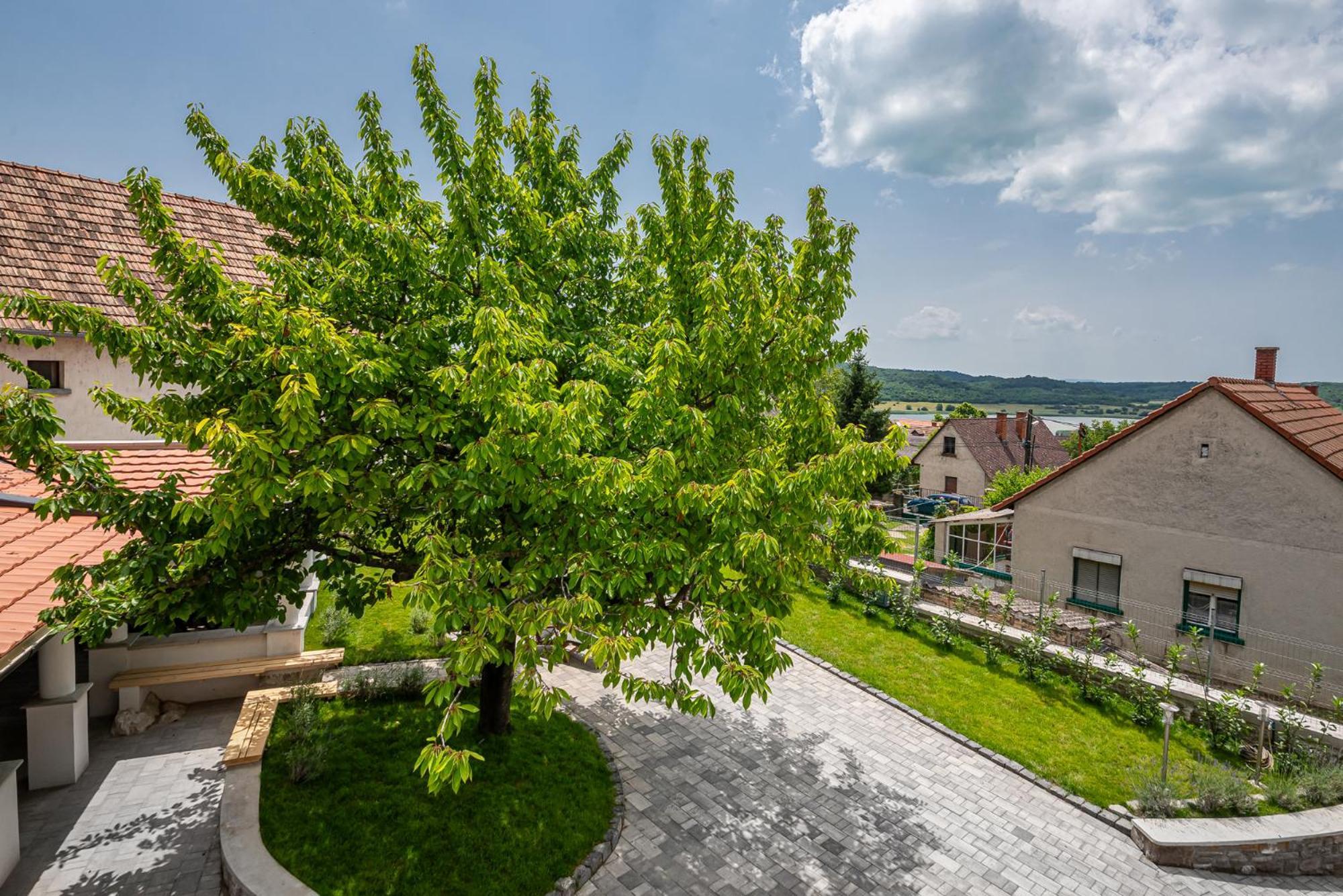 Ferienwohnung Papoula Vendeghaz Tihany Exterior foto