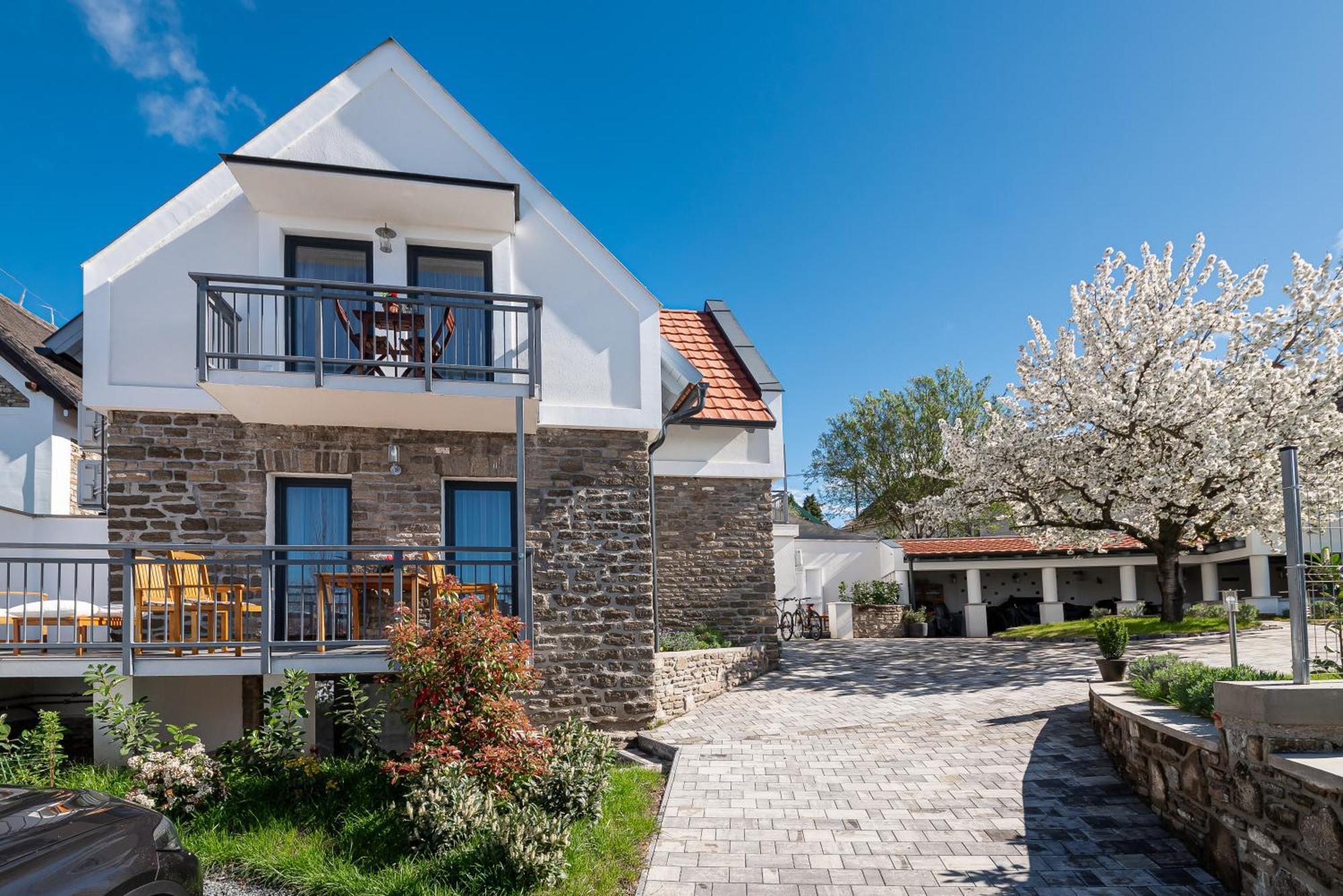 Ferienwohnung Papoula Vendeghaz Tihany Exterior foto