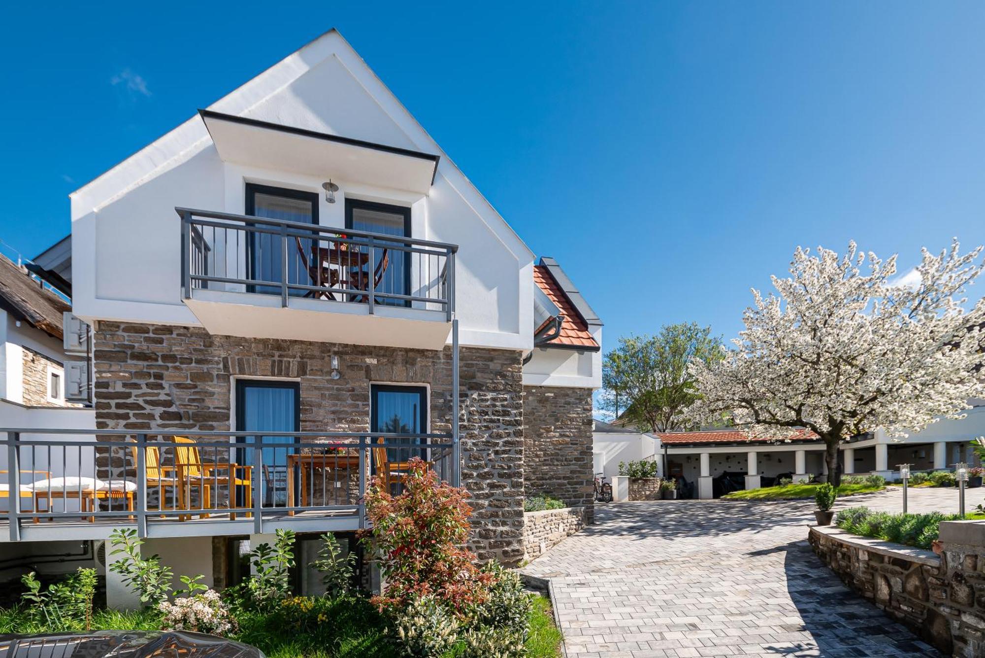 Ferienwohnung Papoula Vendeghaz Tihany Exterior foto
