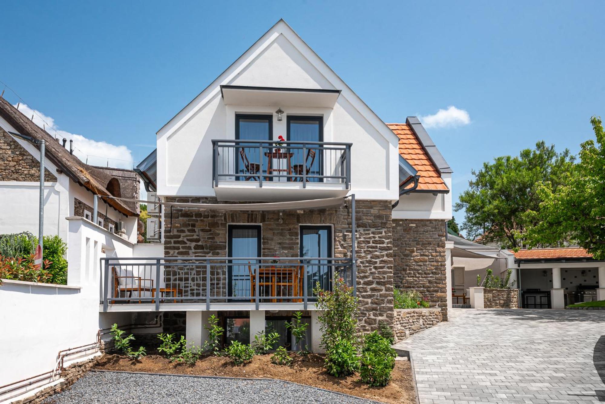 Ferienwohnung Papoula Vendeghaz Tihany Exterior foto