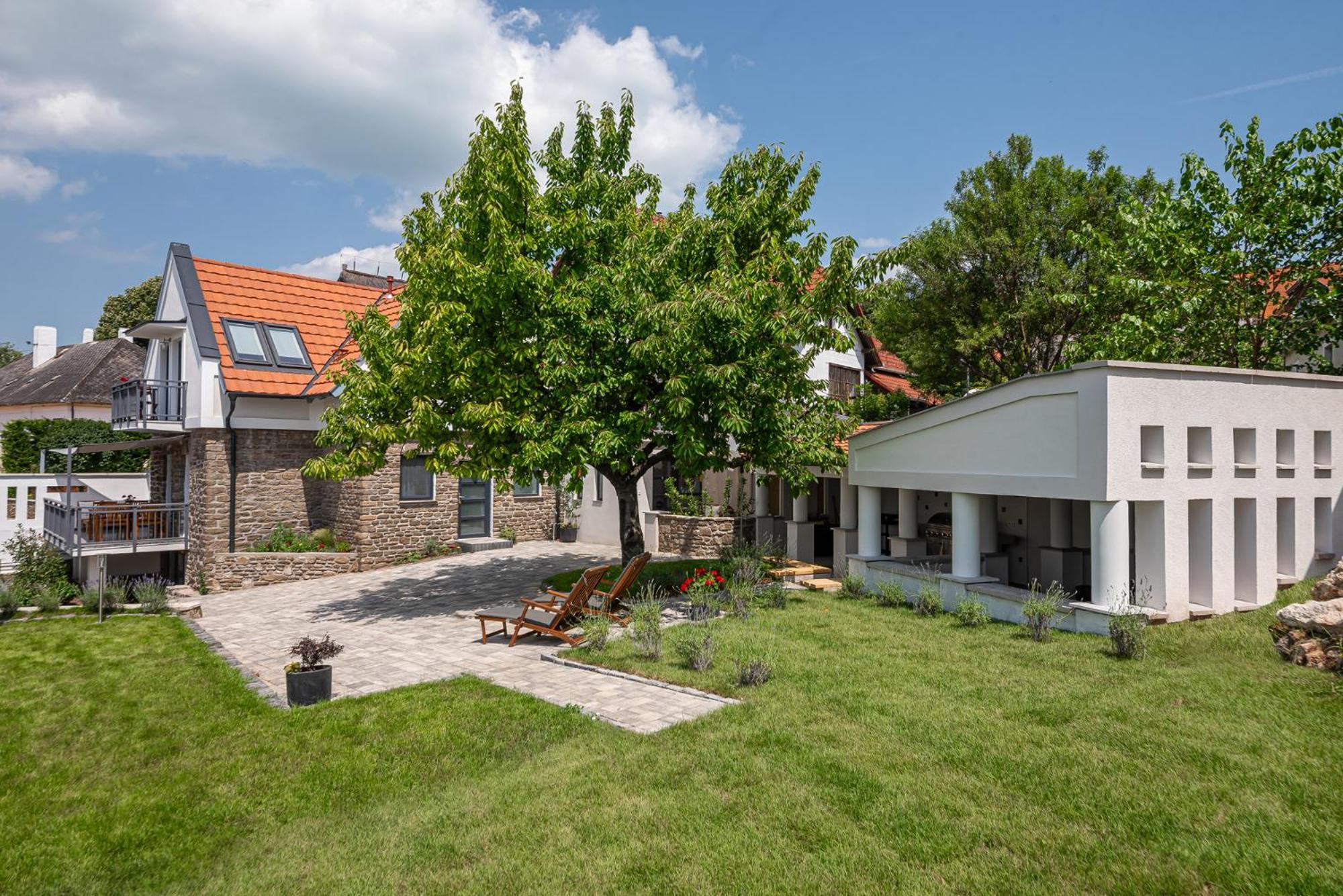 Ferienwohnung Papoula Vendeghaz Tihany Exterior foto