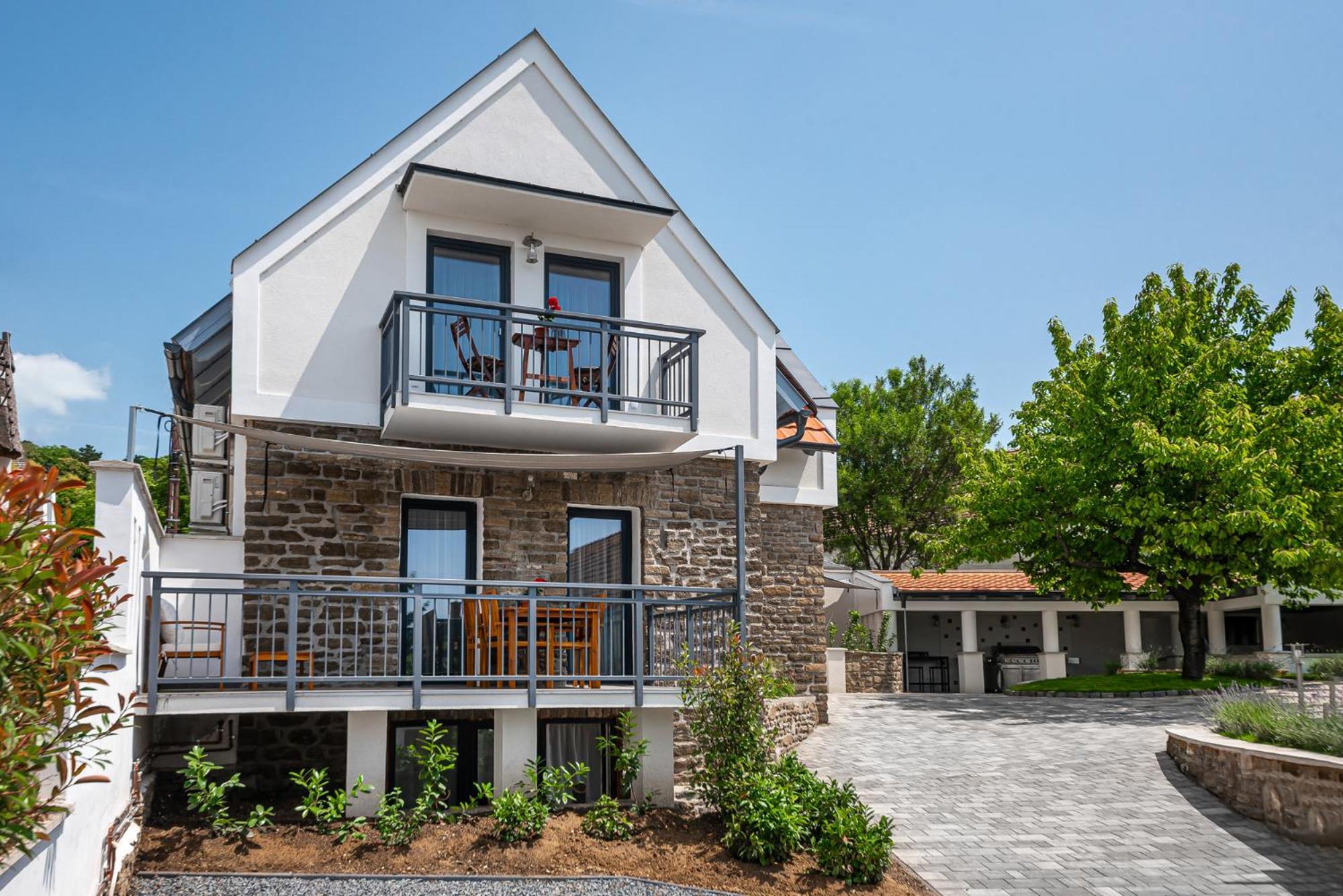 Ferienwohnung Papoula Vendeghaz Tihany Exterior foto