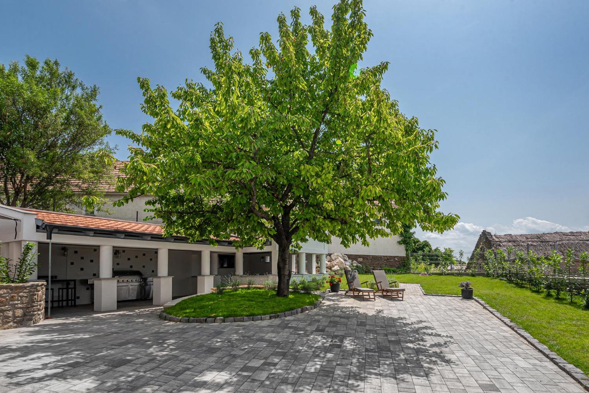 Ferienwohnung Papoula Vendeghaz Tihany Exterior foto